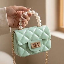 Elegant Quilted Mini Handheld & Sling Fashion Handbag (1 PC) - justgrabit.in | Just Grab It