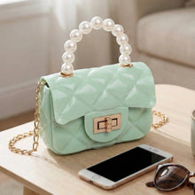 Elegant Quilted Mini Handheld & Sling Fashion Handbag (1 PC) - justgrabit.in | Just Grab It