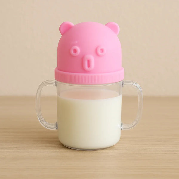 Baby Milk Mug Sippy Cup Baby Mug, Leakproof, Mug For Kids Lightweight, Nursing (250 Ml / 1 Pc) - justgrabit.in | Just Grab It