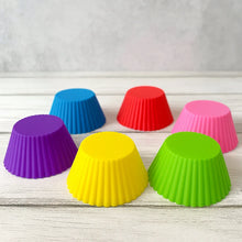 Silicone cupcake Shaped Baking Mold Fondant Cake Tool Chocolate Candy Cookies Pastry Soap Moulds, Diwali (6 pc) - justgrabit.in | Just Grab It