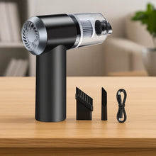 2 in 1 Wireless Vacuum Cleaner – 120W Handheld USB Rechargeable for Home & Car (1 Pc) - Justgrabit Inc.