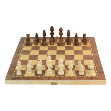 Foldable Wooden Chess Board Set (30 × 30 Cm / 1 Set) - Justgrabit Inc.