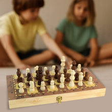 Foldable Wooden Chess Board Set (30 × 30 Cm / 1 Set) - Justgrabit Inc.