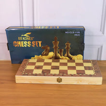Foldable Wooden Chess Board Set (30 × 30 Cm / 1 Set) - Justgrabit Inc.