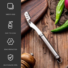 Stainless Steel Fruit & Vegetable Corer and Slicer Tool (1 Pc) - justgrabit.in | Just Grab It