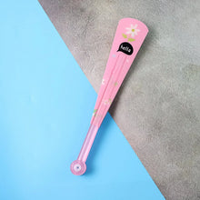 Foldable Hand Fan with Floral Print - (1 Pc) - justgrabit.in | Just Grab It