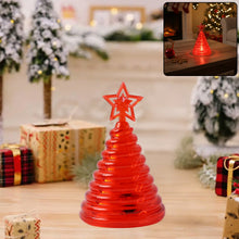 Premium LED Glowing Spiral Christmas Tree Night Lamp (1 Pc) - justgrabit.in | Just Grab It