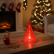 Premium LED Glowing Spiral Christmas Tree Night Lamp (1 Pc) - justgrabit.in | Just Grab It