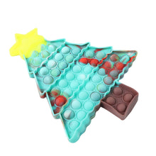 Premium Tree Shape Silicone Pop It Fidget Toy (1 Pc) - justgrabit.in | Just Grab It