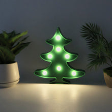 Christmas Tree Shape LED Decorative Night Light (1 Pc) - justgrabit.in | Just Grab It