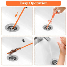 Flexible Sink & Drain Cleaning Stick – 50 cm Long (Pack of 3) - justgrabit.in | Just Grab It