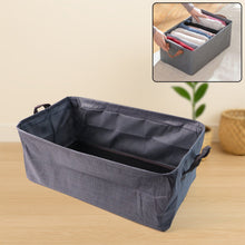 Foldable Cloth Storage Organizer Bag With Handles (Approx 46x27Cm\1Pc) - Justgrabit Inc.