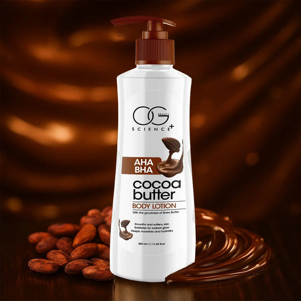 OG Beauty Science Cocoa Butter Body Lotion (350ML / 1 Pc) - Justgrabit Inc.
