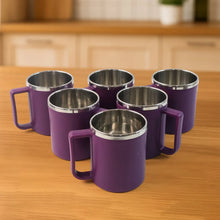 Supermom Stainless Steel Inner Coffee Mug Set (200ML / 6 Pc) - Justgrabit Inc.
