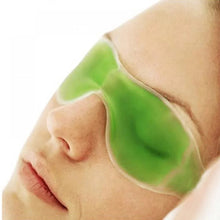 Cold Eye Mask with Stick - on Straps (Green) - Justgrabit Inc.