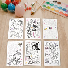Coloring Book for Kids 6 Sheets with 6 Colorful Markers (1 Set) - justgrabit.in | Just Grab It