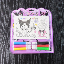 Coloring Book for Kids 6 Sheets with 6 Colorful Markers (1 Set) - justgrabit.in | Just Grab It