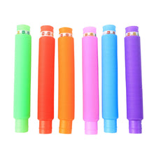 LED Glow Pop Tube Fidget Toy (Mix Color / 1 Pc) - justgrabit.in | Just Grab It