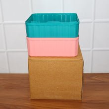 Square Organizer Box with 6 Compartments (Set of 2) - justgrabit.in | Just Grab It