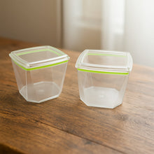 Food Storage Container Set with Leak - Proof Lid (500 ML / 2 Pc) - justgrabit.in | Just Grab It