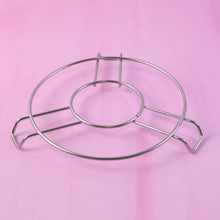 Stainless Steel Round Table Ring Hot Pot Stand (1 Pc) - justgrabit.in | Just Grab It