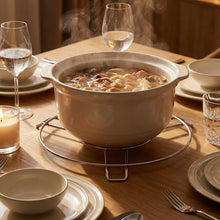 Stainless Steel Round Table Ring Hot Pot Stand (1 Pc) - justgrabit.in | Just Grab It
