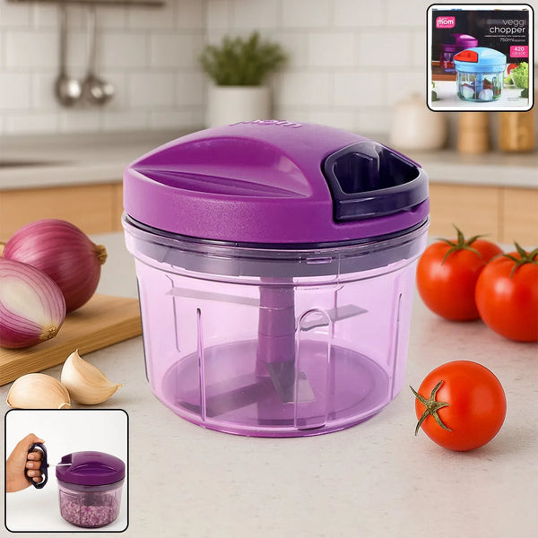 Supermom Handy Vegetable Chopper 750 ml - (1 pc) - justgrabit.in | Just Grab It