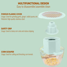 Multipurpose Manual Vegetable Grater and Corn Kernel Stripper (1 Pc) - justgrabit.in | Just Grab It