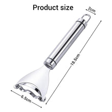 Stainless Steel Fruit & Vegetable Peeler with Serrated Blade (1 Pc) - justgrabit.in | Just Grab It