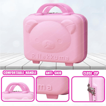 3 - Digit Number Lock Kids Bear - Shaped Hard Shell Storage Carry Case with Handle - justgrabit.in | Just Grab It