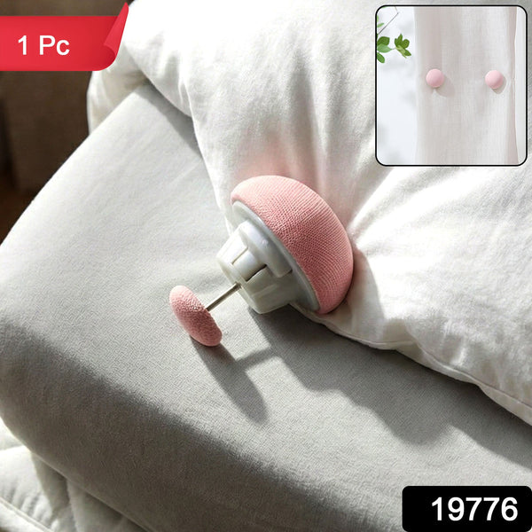 Soft Duvet Button Clip for Bedding & Curtains (1 Pc) - justgrabit.in | Just Grab It