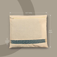 Zip Closure Saree Storage Bag (14.5×16.5 Cm, 1 Pc) - justgrabit.in | Just Grab It