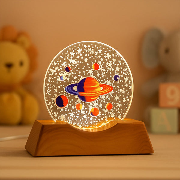 3D Creative Visualization Lamp – LED Night Ligh (1 Pc) - justgrabit.in | Just Grab It