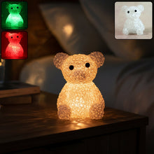 Bear Decorative LED Night Lamp with Color - Changing Glow (1 Pc) - justgrabit.in | Just Grab It