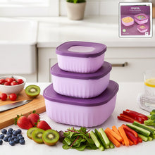 Premium 3 Piece Food Storage Container Set - justgrabit.in | Just Grab It