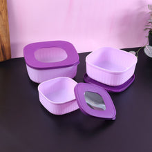 Premium 3 Piece Food Storage Container Set - justgrabit.in | Just Grab It