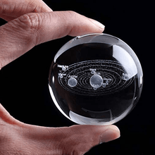3D Crystal Ball Night Lamp (1 PC) - justgrabit.in | Just Grab It