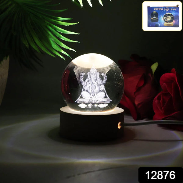 3D Crystal Ball lamps for Bedroom 3D Lamps for Home Decoration 3D Crystal Ball Night Light Gifts for Women Gifts for Men Room Decor Items for Bedroom for Friend and Family (1 Pc) - justgrabit.in | Just Grab It
