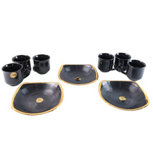 Sweet Buzz 9 - Piece Seashell Ceramic Cup Set – Ideal for Home & Gifts - Justgrabit Inc.
