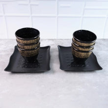 2 Bowl & 6 Glass Snake Set ( 8 Pc Set ) - justgrabit.in | Just Grab It