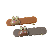 Cute Bunny Cartoon Decorative Hair Clips Set (4 Pc) - justgrabit.in | Just Grab It