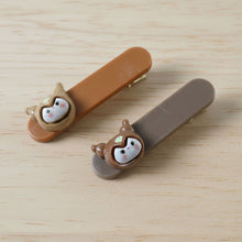 Cute Cartoon Animal Face Decorative Hair Clips (4 Pc) - justgrabit.in | Just Grab It