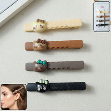 Cute Cartoon Cat Design Hair Clips Set (4 Pc) - justgrabit.in | Just Grab It