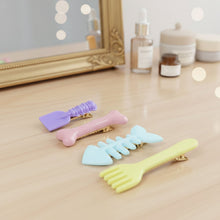 Cute Food Shape Hair Clip Set (4 Pc) - justgrabit.in | Just Grab It