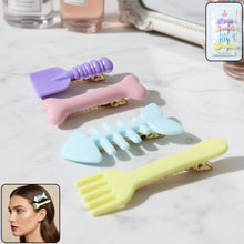 Cute Food Shape Hair Clip Set (4 Pc) - justgrabit.in | Just Grab It
