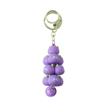Cute Cartoon Cloud Stack Keychain with Bell (1 Pc , Mix Color) - justgrabit.in | Just Grab It