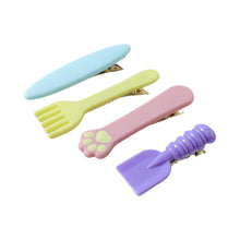 Cute Multi Design Hair Clips (4 Pc) - justgrabit.in | Just Grab It