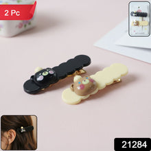 Cute Teddy Hair Clips Set (2 Pc) - justgrabit.in | Just Grab It