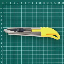 Heavy - Duty Stainless Steel Body Utility Cutter Knife (1 Pc / With 2 Extra Blade) - justgrabit.in | Just Grab It