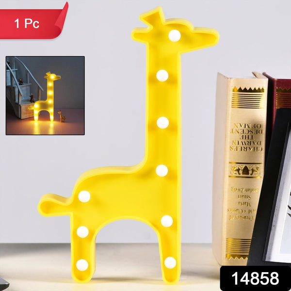 Giraffe Shape LED Decorative Night Light (1 Pc) - justgrabit.in | Just Grab It